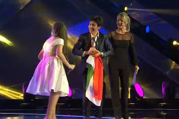 Congratulations! Vincenzo Cantiello wins Junior Eurovision 2014