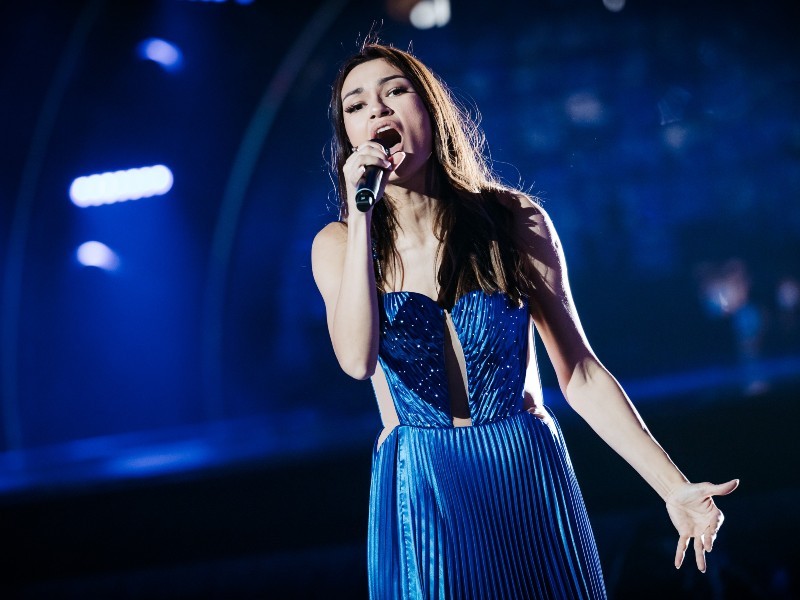 Montenegro's Vladana - Eurovision 2022 second rehearsal | wiwibloggs