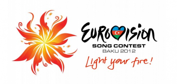 Eurovision logo 2012 baku white