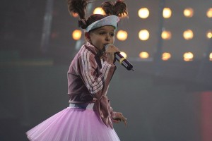 Ksenia Sitnik of Belarus, 2005 Junior Eurovision Winner