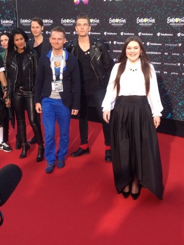 Russia Dina Garipova Red Carpet Eurovision