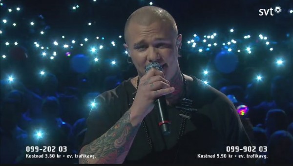 Linus Svenning Melodifestivalen semi 1