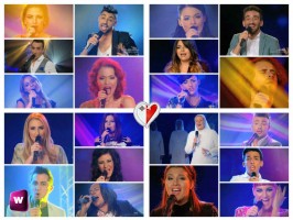 Malta Eurovision 2014 2015 poll collage
