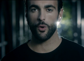 Italy: Marco Mengoni gets emotional on Guerriero