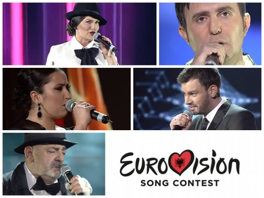 Albania 2015 The first finalists of Festivali i Këngës 53