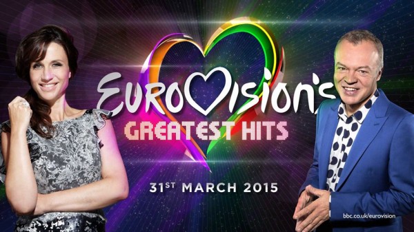 Eurovision 60th Anniversary Petra Mede Graham Norton