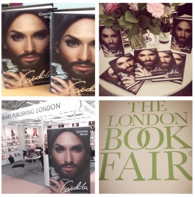 Conchita Wurst london book fair