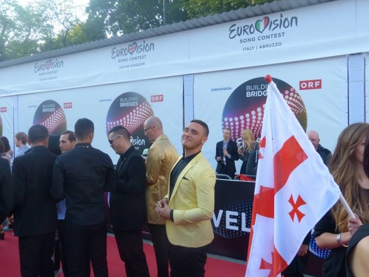 Nadav Guedj Israel Eurovision red carpet