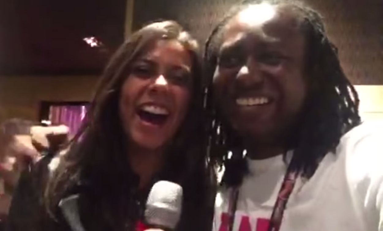 Melanie Rene Swiss party - wiwibloggs