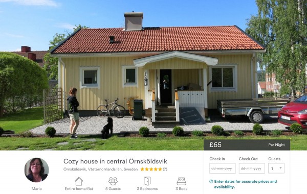 Ornskoldvik airbnb hotels eurovision