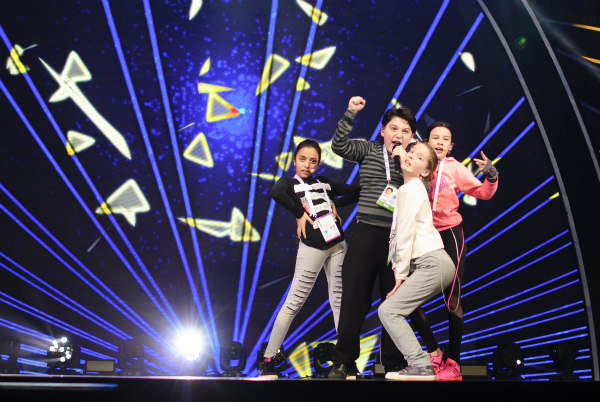 Virus Georgia Junior Eurovision 2015 rehearsal