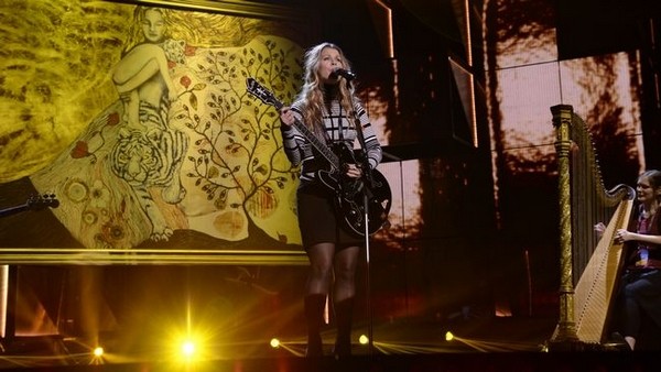 Pernilla Andersson Mitt guld Melodifestivalen 2016 3