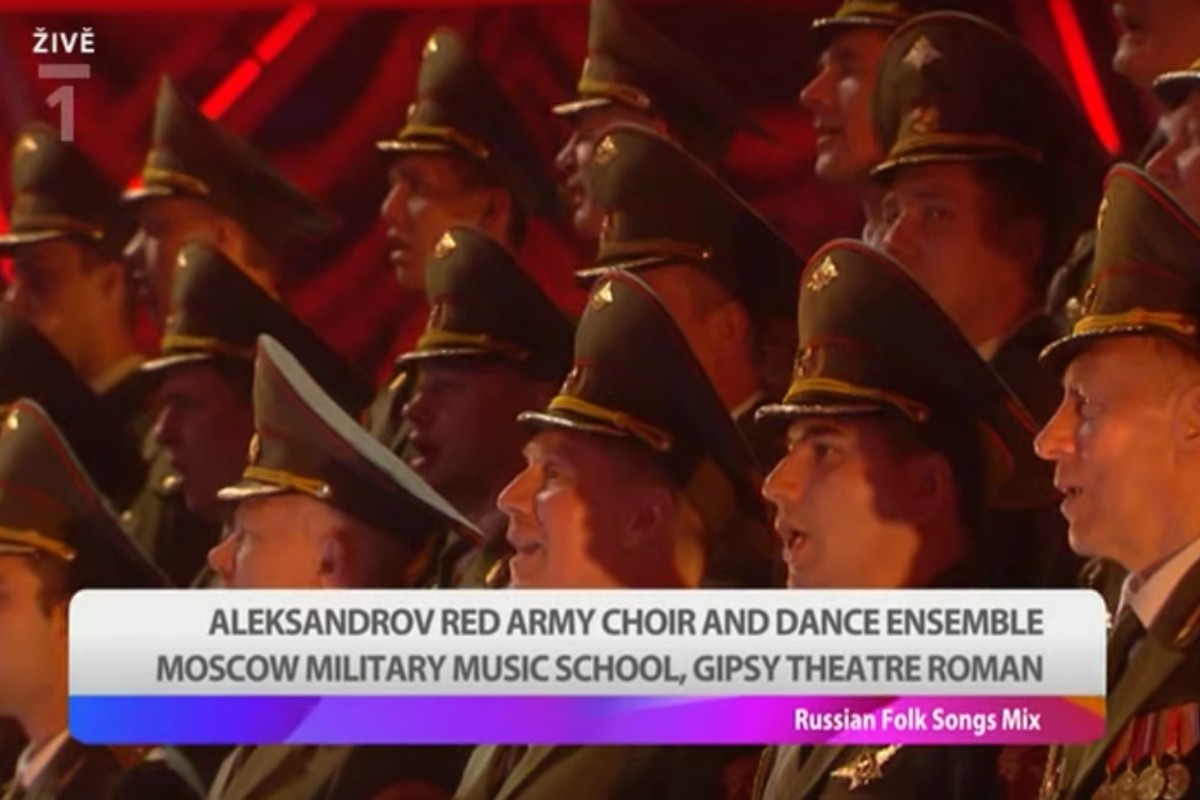 Red army choir russia eurovision 2009