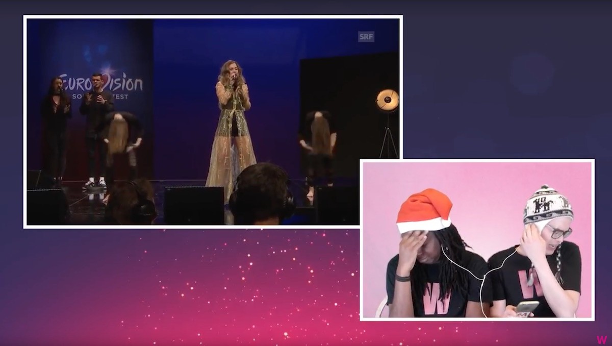 Switzerland Eurovision 2017 reaction