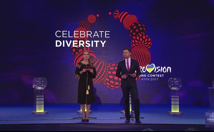 Eurovision 2017 semi final allocation draw