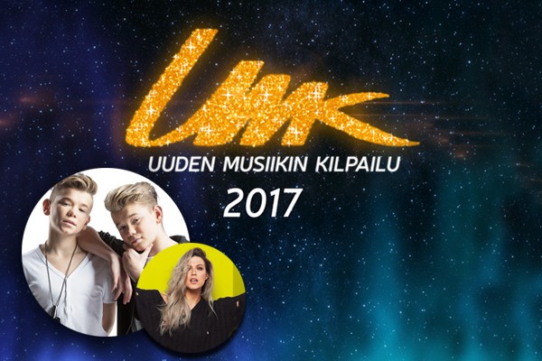 UMK 2017 final running order Uuden Musiikin Kilpailu