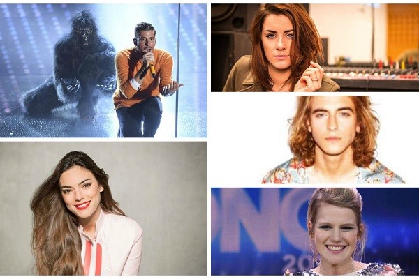 eurovision 2017 big five acts poll