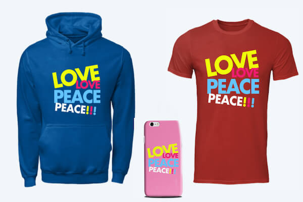 love love peace peace tshirts hoodie wiwibloggs