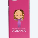 Albania Lindita Eurovision 2017 cartoon phone case celebrate diversity