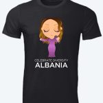 Albania Lindita Eurovision 2017 cartoon t-shirt celebrate diversity