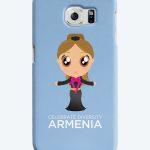 Armenia Artsvik Eurovision 2017 cartoon phone case celebrate diversity