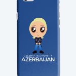 Azerbaijan DiHaj Eurovision 2017 cartoon phone case celebrate diversity