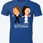 Estonia Koit Laura Eurovision 2017 cartoon t-shirt celebrate diversity