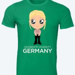 Germany Levina Eurovision 2017 cartoon t-shirt celebrate diversity