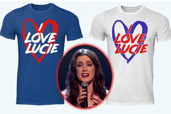 I Love Lucie Jones Eurovision tshirts