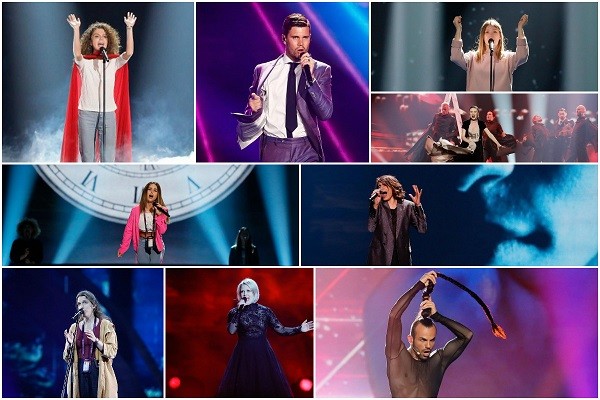 Eurovision 2017 April 30 rehearsals poll
