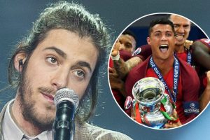 Salvador Sobral Eurovision 2017 Portugal UEFA Euro 2016 victory win