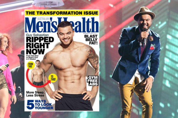 Australia: From fifth place to a six pack – Guy Sebastian gets ripped!