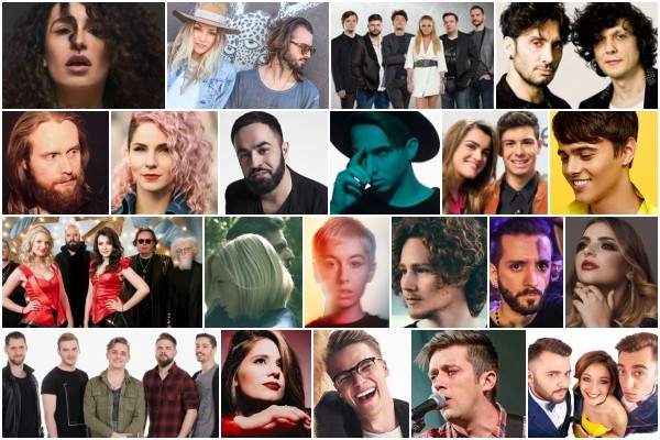 Eurovision 2018 Top 21 Favourites
