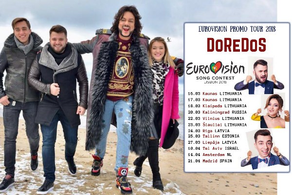 DoReDos Baltic promo tour Philipp Kirkorov