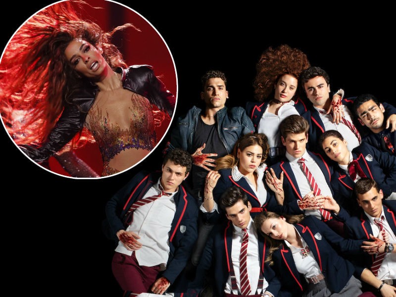 Elite Season 2 Netflix Eleni Foureira Fuego