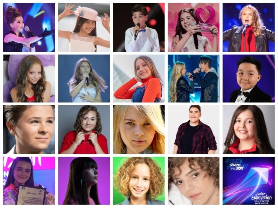 Junior Eurovision 2019 Contestants