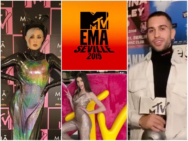 Maruv Mahmood Roksana Wegiel MTV EMA 2019 winners