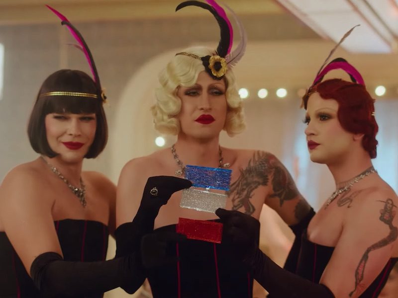 Slovenian drag trio Sestre serve 1930s glam in historical crime drama ...