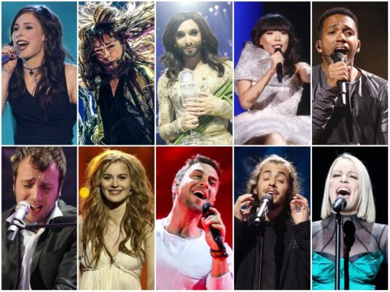 Eurovision Jury Winners 2010 to 2019
