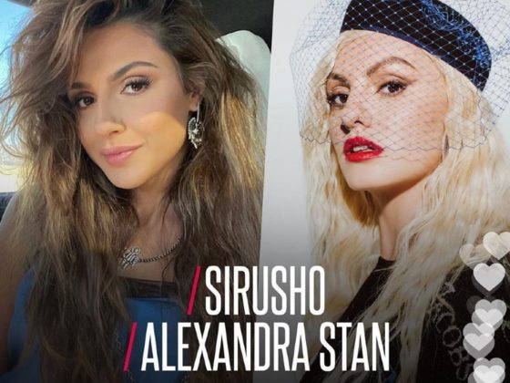 Sirusho Alexandra Stan Instagram Live