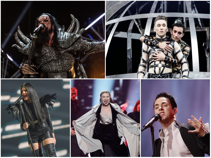 Eurovision scary performances