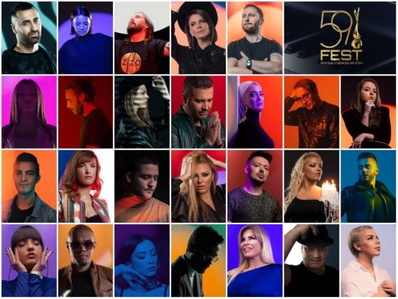 Festivali i Kenges 59 - Albania Eurovision 2019 - Lineup of Competing Acts