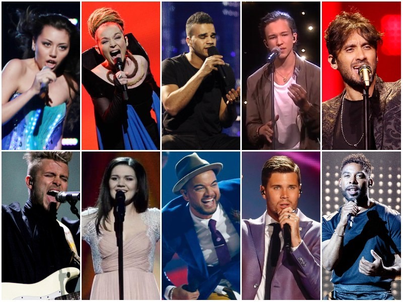 Eurovision Fifth Place Acts 2010s