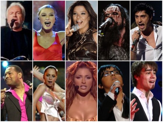 Eurovision Winners 2000 to 2009