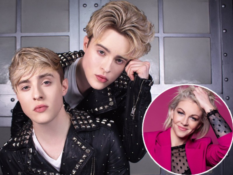 Jedward and Lesley Roy Eurovision 2021