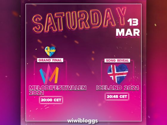 Saturday 13 March Eurovision Schedule