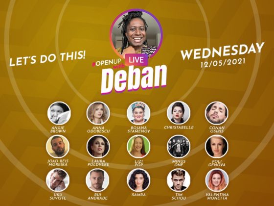 #OpenUp with Deban: Instagram LIVE lineup 12 May