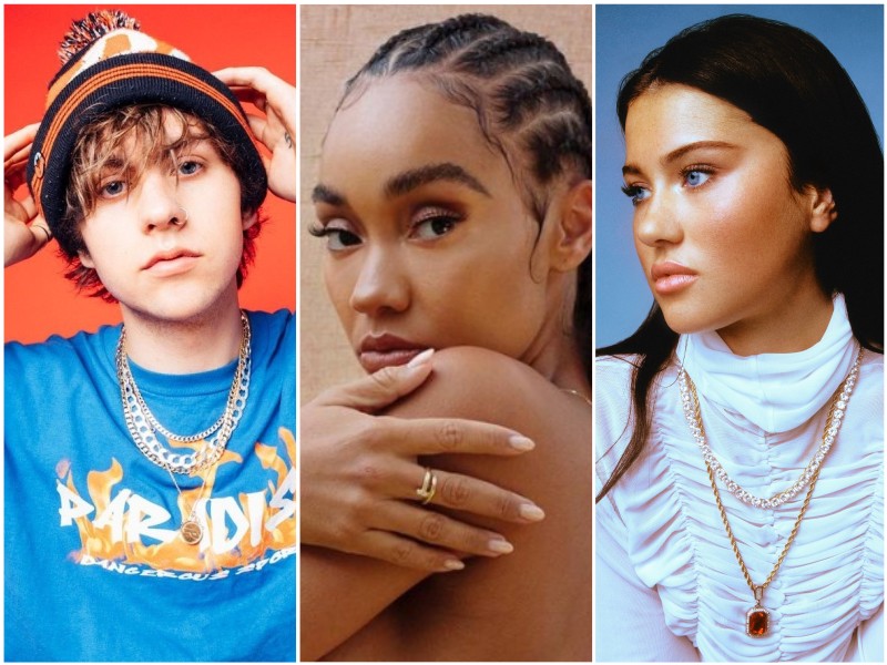 BBC TaP artists we want to see sing for the UK at Eurovision 2022. Left-right: Rat Boy, Leigh-Anne Pinnock, Claudia Valentina