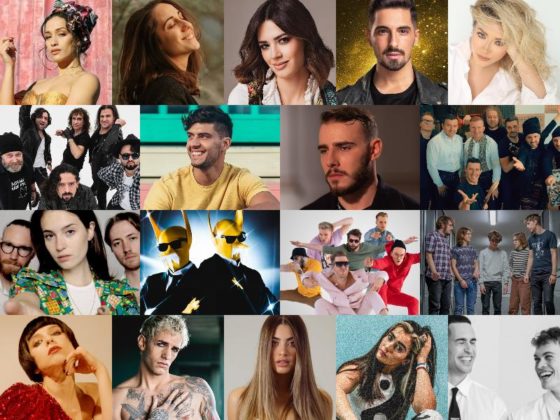 Eurovision 2022 Acts so Far 20 February