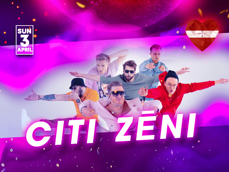 Latvia's Citi Zeni confirmed for London Eurovision Party 2022